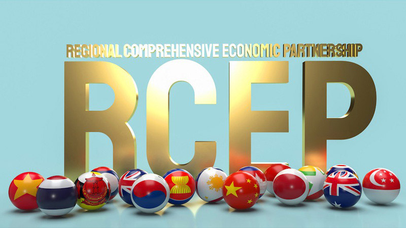 What are the benefits to China's foreign trade after the implementation of RCEP